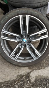 加須市BMW8シリーズダイアモンドカットホイールリペアガリ傷リペア