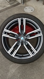 加須市BMW8シリーズダイアモンドカットホイールガリ傷リペア