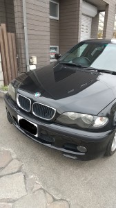 鴻巣市BMW3シリーズルーフヘッドライニング（天張り）張替え