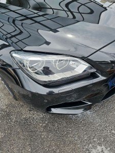 北本市BMW６シリーズクーペヘッドライトクリーニング＆リペア