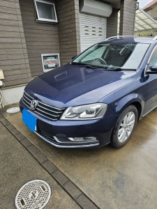 春日部市フォルクスワーゲンパサートヴァリアントルーフヘッドライニング（天張り）張替え