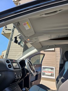 鶴ヶ島市フォルクスワーゲンゴルフルーフヘッドライニング（天張り）張替え