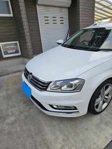 富士見市フォルクスワーゲンパサートヴァリアントルーフヘッドライニング（天張り）張替え