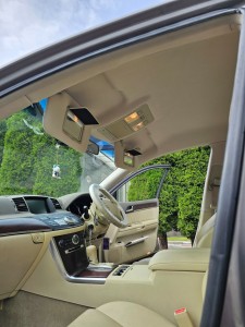 茨城県古河市日産フーガルーフヘッドライニング（天張り）張替え