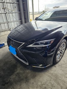 羽生市レクサスLSレザーシート擦れ＆劣化リペア